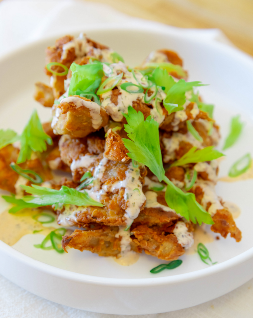 Crispy Buttermilk Oyster Mushrooms