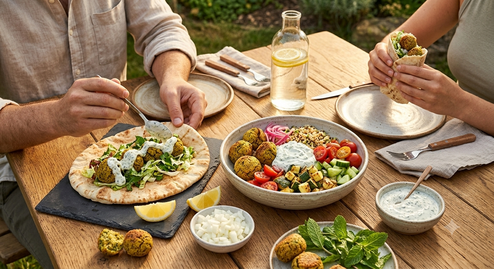 Zesty Zucchini Baked Falafel | Organic, Gluten-Free, Plant-Based
