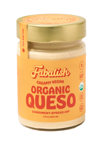 whole food plant based cheese sauce Fabalish Queso Plant Based Dip
